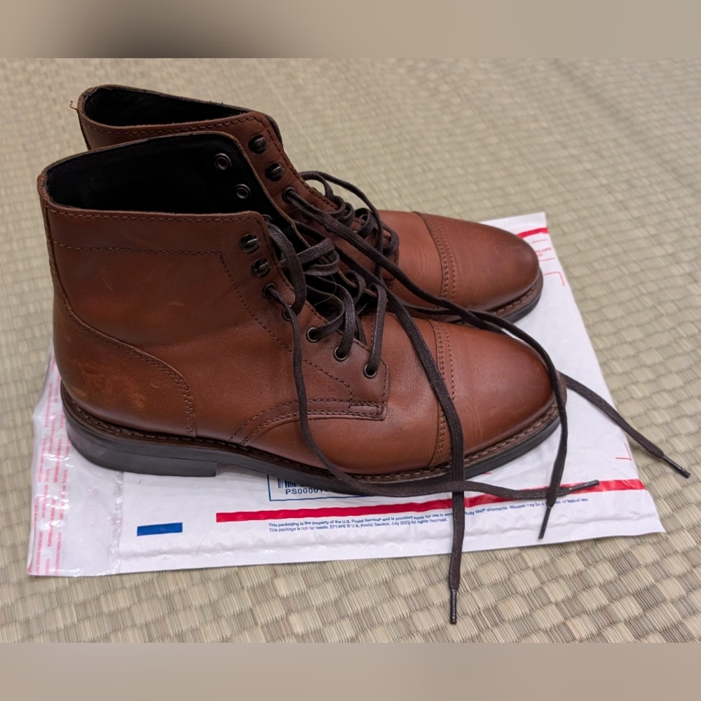 Thursday Captain Boot Brown Leather Men's Size 9.5 - Picture 2 of 7